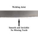 Imachinist S93121014 93-inch X 1/2-inch X 14tpi Bi-Metal Soft Ferrous Metal Cutting Band Saw Blades