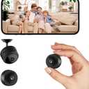 Indoor Pet Security Camera with App Control, Small Wireless WiFi HD 1080P Camera for Home Use, Cat, Dog