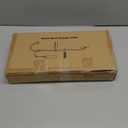 ERYTLLY Deck Hook Bird Feeder Pole Bird Feeder Porch Multi Hook Bird Feeding Station Kit Multi Feeder Hanging Kit Premium Bird Bath for Attracting Wild Birds Bird Feeder Planter Hanger (32.2 Inch)