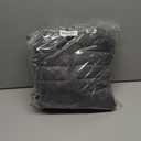 YUCOLEN Women's Puffer Jacket Quilted Winter Coat Padded Stand Collar Full-zip Warm Lightweight Puffer Coats, Medium