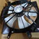 620-219 Radiator Cooling Fan Assembly Fits for 2001-2005 Honda Civic 1.7L Replaces OE HO3115115 19030-PLC-003