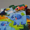 hahaland Baby Books 0-6 Months,Infant Tummy Time Toy Sensory Toys 6 to 12 Months Touch Feel Book Travel Toy Gifts for Boy Girl 0-3 Month Baby Shower Birthday Easter Basket Stuffers (Single)