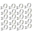 2-3/8" Tension Band for Chain Link Fence,Heavy Duty Chain Link Brace Band Use for attaching Chain Link Fence Rails, gate Posts, Corner Posts, end Posts (2-3/8")