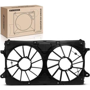 A-Premium Radiator Cooling Fan Shroud Compatible with Chevrolet & GMC