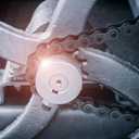 uxcell ISO/DIN 06B-1 Roller Chain Sprocket B Type 15mm Bore, 3/8" Pitch, A3-Steel Single Strand Roller Sprocket Hardened 21 Tooth