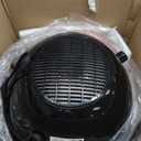 TASALON Portable Hooded Hair Dryer Bonnet, 1875W Height Adjustable Salon Home Hair Dryer with Hood, 3 Heating Settings - Black (Large)