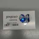 Sew On Glass Rhinestone,81Pcs Mix Shape Sew On Crystal Flatback Sewing Gems with Holes for Clothes Shoes Dress Costume Garment DIY CraftsCapri Blue