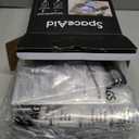 SpaceAid Travel Vacuum Bags for Luggage with Electric Pump, 24 Pack Vacuum Seal Bags for Clothing Travel, Space Saver Compression Bag for Backpack and Suitcase