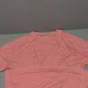 Women's Oversized Summer T Shirts Classic Solid Color Loose Short Sleeve Plus Size Cute Baggy Tees Tunic Blouses Pink S