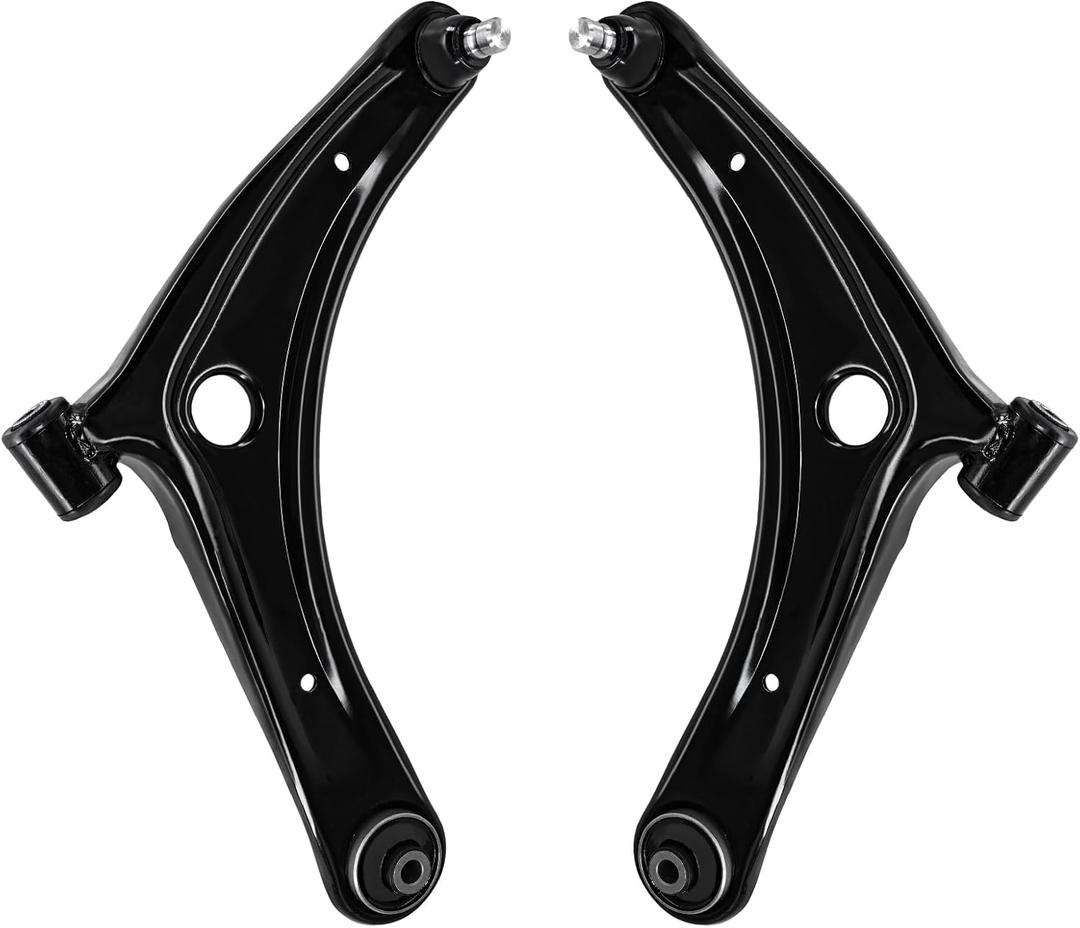 K620065 K620066 Front Lower Control Arm w/ball joint Left Right Assembly Replacement for 2007-17 Jeep Compass(17/US Built Models (1st VIN Digit 1)) Patriot 2007-2012 Dodge Caliber