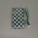 Rectangle Checkered Phone Case for iPhone 13 Black White Grids Plaid Checkerboard Slim Soft Classic Trunk Design Strong Shockproof Protective Checker Cover for iPhone 13 6.1"