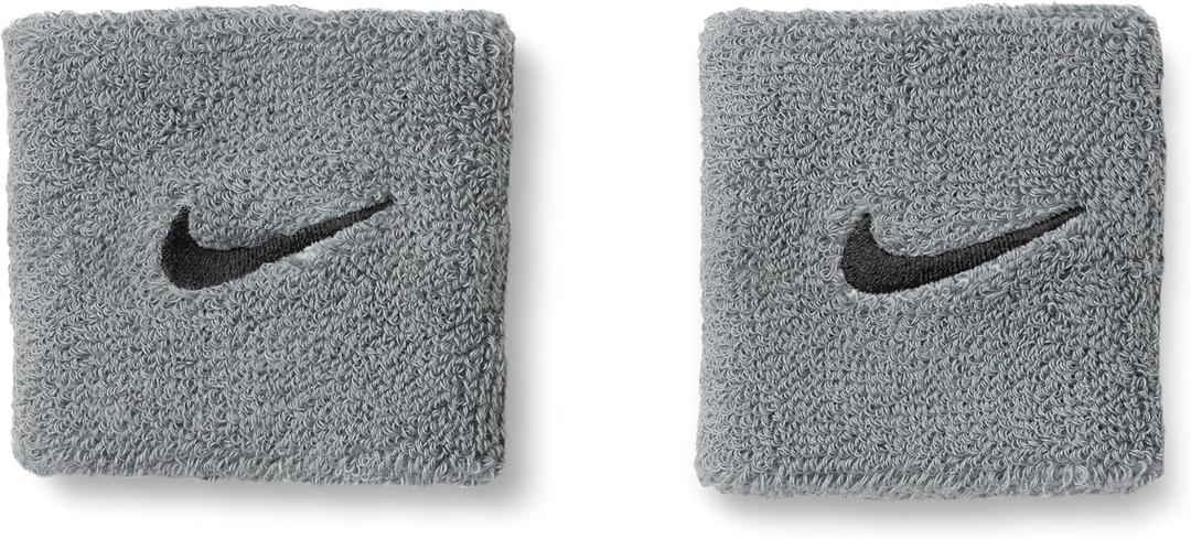 Nike Unisex Adult Swoosh Classic Wristband 2 Pack