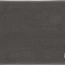 Lacoste Memory Foam Bath Rug – Ultra Soft Fleece Bathroom Mat with Embroidered Crocodile Logo, Super Absorbent, Non-Slip Backing, Machine Washable, Plush & Stylish 19"x30" – Cliff