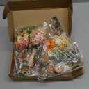 Layhit 24 Pcs Boho Dried Flower Bouquet Mini Wedding Handmade Dry Flowers Decor for Vase Crafts DIY Photo Boutonniere for Men Floral Plant for Bridesmaid Gift Birthday Decor (Gerbera Daisy)