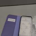 SHIELDON 2 in 1 Wallet Case for iPhone 17 Pro Max 6.9" | Detachable, Genuine Leather, Wireless Charging, Flip Kickstand, RFID Blocking Credit Card Slot, Magnetic Protective Cover - Wisteria Purple