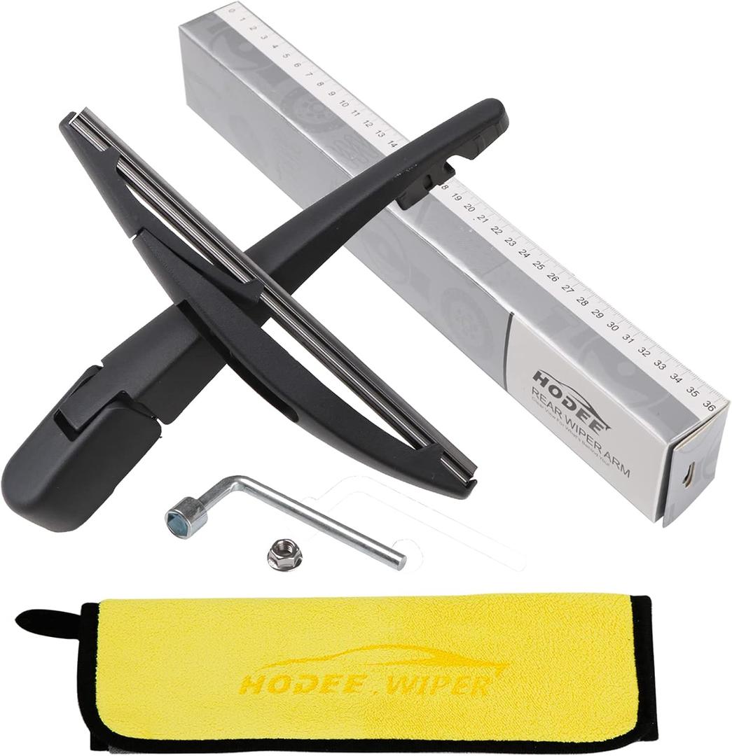 Rear Wiper Arm Blade Nut Set Replacement for Toyota Corolla IM 2017-2018,Back Windshield Wiper Assembly with Window Wiper Cap Cover Accessories,OE: