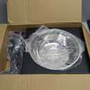 ADENGL Metal Elevated Dog Bowl for Large Raised Bowl Stand with Sprill Proof Mat and 2000ML Pet Bowls, Food & Water Bowls 16" Tall Dog Feeder for Large Breed