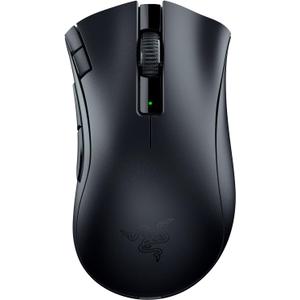 Razer DeathAdder V2 X HyperSpeed: Award-Winning Ergonomic Design - Ultra-Fast Wireless - 235hr Battery Life - 7 Programmable Buttons - Gen 2 Mechanical Switches - 5G 14K DPI Optical Sensor (Mouse, Classic Black)