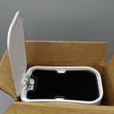 Cesun Small Bathroom Trash Can with Lid Soft Close, Step Pedal, 5 Liter / 1.3 Gallon Stainless Steel Garbage Can with Removable Inner Bucket, Waste Basket for Bathroom, Bedroom (White)