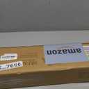 Hair Tool Organizer Wall Mount Holder, Set of 2 Layer Rustic Blow Dryer Holder, Hair Product Organizer Wooden Storage for Hair Dryer, Curling Iron, Hot Tools, Vanity Accessories, Makeup, Toiletries (White)