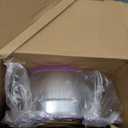 Umite Chef Mixing Bowls with Airtight Lids, 6 Piece Stainless Steel Metal Bowls, Measurement Marks & Colorful Non-Slip Bottoms Size 7, 3.5, 2.5, 2.0,1.5, 1QT, Great for Mixing & Serving