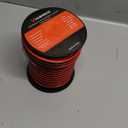 12Gauge 100FT Electrical Wire Cable 2 Conductors Red Black Cable Hookup LED Lighting Strips Flexible Wire Extension Cord 12AWG Copper Clad Aluminum Copper Wire 12V/24V DC -30.5M