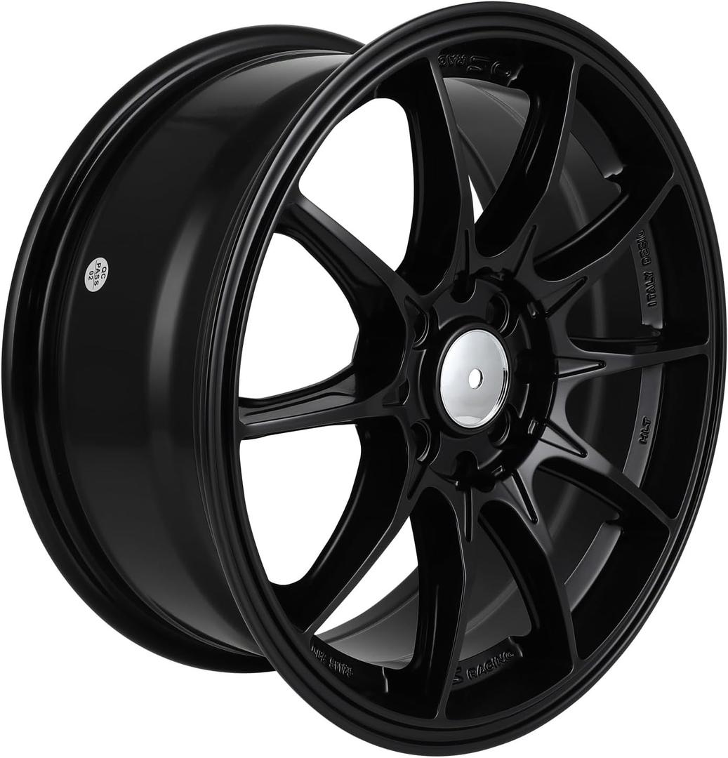 SCITOO wheel rims size:16 * 7.0in,ET:38,H/PCD:8 * 100/114.3,CB:73.1,1 pcs MATT BLACK
