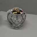 Plug in Pendant Light, Black Farmhouse Hanging Lights with Linen Shade, 15ft Golden Cotton Cord, Industrail Ceiling Lamp with Dimmable Switch, for Kitchen Island Living Room (Bulb Included)