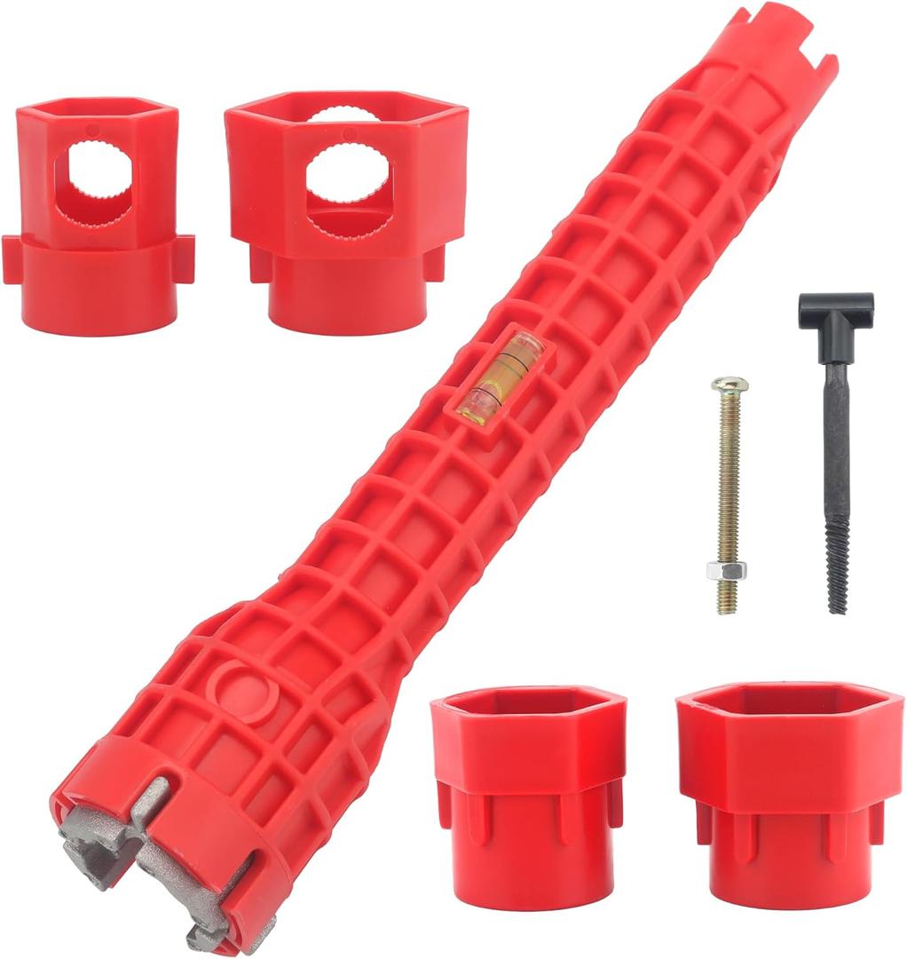 14-in-1 Multi-functional Wrench Faucet Sink Installer Tool for Toilet, Bathroom, Sink, Kitchen Plumbing Installation and Repairs