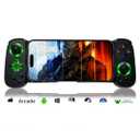 arVin Mobile Gaming Controller for iPhone Android with Phone CASE Support & Green Light, Wireless Gamepad for iPhone/iPad/Samsung/Tablet/Switch/PS4/PC, Play Xbox Cloud Gaming/PS Remote Play/Steam Link, Size: Green Light Version(D7), Color: Black with Green Light