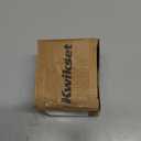 Kwikset Pismo Dummy Door Knob, Single Sided Handle for Closets, French Double Doors, and Pantry, Matte Black Non-Turning Interior Push/Pull Door Knob, with Microban Protection (1 Pack)