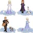 Mattel Disney Frozen Toys, Ice Reveal Small Doll Set with 1 Doll, Squishy Ice Gel & 6 Surprises Including Friend Figure & Play Pieces (Dolls May Vary)
