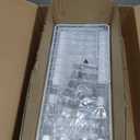 2 Pack 21.3IN-Depth Under Sink Organizer with Smooth Cylindrical Rail,2-Tier Pull Out Multi-Purpose Cabinet Storage for Bathroom & Kitchen, Height Adjustable, Rust-Resistant Coating-White