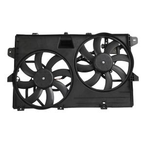 DICMIC Dual Radiator Cooling Fan Assembly Compatible with 2007-2015 Ford Edge Lincoln MKX Replace# 621-392, FA70600, 7T4Z8C607A