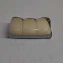 Stonebriar 3 Pack Tall 3 x 4 Inch 35 Hour Long Burning Unscented Ivory Wax Pillar Candles