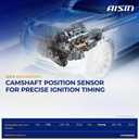 AISIN AFTERMARKET CMSFD-00063 Engine Camshaft Position Sensor - Compatible with Ford F-150 2018-2019 5.0L, Mustang 2018-2019 5.0L