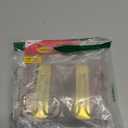 Command Large Satin Brass Double Hooks, 2 Hooks and 2 Strips, Damage-Free Wall Hook with Adhesive Strips, No Tools Coat Hook for Hanging Home Decor, Holds up to 4 lb