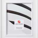 Craig Frames FM97MA 8 x 10-Inch Picture Frame, Smooth Wrap Finish, 2-Inch Wide, White