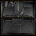 Naibeve Floor Mats for Ford Ranger 2 Door SuperCab 2004-2010 | All Weather Custom Fit Floor Mats, Not for Regular Cab/4 Door Interior Protector accessories