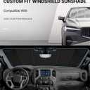 Pigenius Windshield Sunshade for Ford Maverick 2022-2026 Custom Front Window Shade - AstraGuard