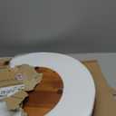 21" Acacia Wood Lazy Susan for Table Top - Wooden Turntable Serving Tray for Charcuterie Boards Cheese Board - Extra Large Round Lazy Susan Organizer - Kitchen Revolution for Countertop