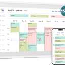 Digital Calendar 15.6-inch Smart Chore Chart, Home Electronic Wall/Tabletop Calendar with Interactive Display/Touch Screen for Family Schedule Planning, Seamless Data Syncs and APP Access