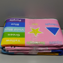 BATATADOCE Alphabet Rugs for Kids Playroom - Cartoon Kids Bedroom Rug Play Mat for Learning ABC Alphabet, Numbers, Animal, Colors, Season, Cute Classroom Rug for Children Girls Bedroom Decor, Pink, 4x6 Feet