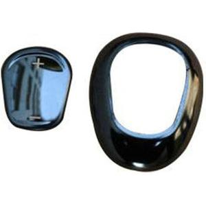 For Chevrolet Cruze 2016 2017 2018 2019 Black Titanium Gear Shift Knob Shifter Lever Trim Decorative Sticker for Malibu 2016-2020 Center Console Shifter Head Trim Cover