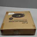 Sprinkler Hose with Holes, Flat Soaker Hoses 50 ft (25 ft 2pack) with Garden Staples and Splitters, PVC Drip Line Irrigation Watering Hoses for Lawn,Garden Beds (50 ft) (Black)