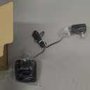 Panasonic Cordless Phone, Easy to Use with Large Display & Big Buttons, Flashing Favorites Key, Flashlight, Call Block, Volume Boost, Talking Caller ID, House Phones, 2 Cordless Handsets - KX-TGU432B (Black)