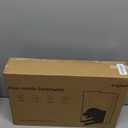 Automatic Dog Door with Doorbell Activation, 2-Flap Electronic Smart Pet Door with Anti-Pinch, No Collar Needed, Aluminum Lockable Weatherproof Telescoping Tunnel for Pets Up to 40 LB- M