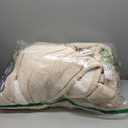 SEALY Electric Blanket King Size, Flannel & Sherpa Heated Blanket with 10 Heating Levels & 112 Hours Auto Shut Off, Fast Heating Warming Blanket, Machine Washable, Beige, 100 x 90 Inch