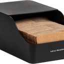 Mind Reader Hot Cup Sleeve Dispenser, Coffee Bar Accessories, Coffee Station, Kitchen Org, 5.91"L x 9.65"W x 3.94"H, Black