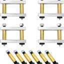 Heavy Duty Shackle Upgrade Kit Trailer Shackle Kit 3.125" Shackles Tandem Axle Replaces UO12-021